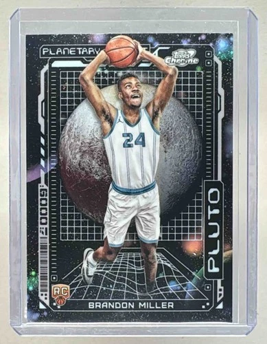 Brandon Miller 2023 Topps Cosmic Chrome #PPP-5 Pluto Planetary Pursuit RC