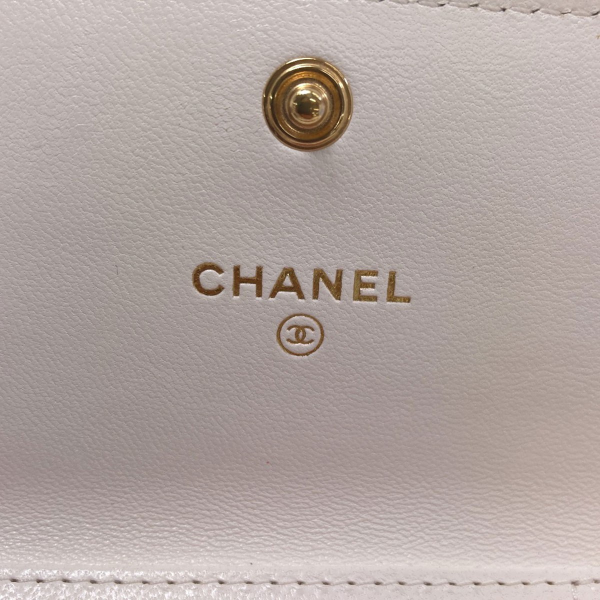 CHANEL  Chain Wallet COCO Mark GoldHardware SilverHardware coin purse Lambsk... image 6