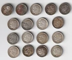 17 US Silver Roosevelt 10c Dime Coins