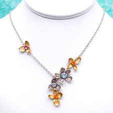 Brighton Everbloom Jardin Y Necklace New $128 Jewelry JM7412