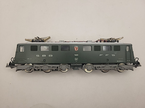 LIMA 20 8147 LG LOCOMOTORE SBB FFS  11493 CON LUCI- Scala H0 (1:87)  OTTIMO | Zustand: Usato
