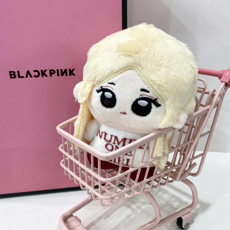 ROSE BLACKPINK 10CM COTTON DOLL PLUSH TOY KPOP IDOL MERCH HANGING