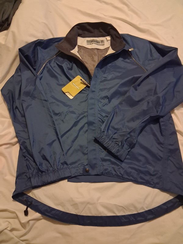 Novara Express Cycling Jacket Mens L NWT Blue Knight