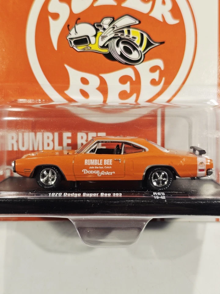 M2 Machines 1970 Dodge Super Bee 383 Auto Drivers R65 - Image 2 of 3