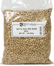 Bottle Seal Wax Beads - Gold