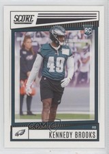 2022 Score Rookies Kennedy Brooks #344 11ta