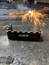 RWM Universal Brand New Weld-On 3"x6" Raw Steel Step 1/4" Thick