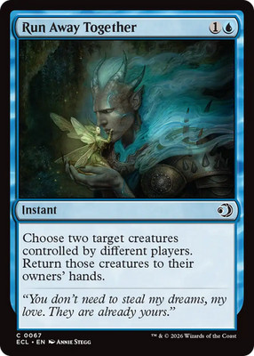 Run Away Together (Foil) - 67 - ECL - Near Mint - MTG