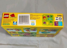 Vintage Lego DUPLO 2981 Winnie the Pooh  1999 NEW Unopened&nbsp;8PC Set 1.5-6Y