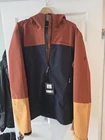 Peak Performance Trail Hipe Shell Jacket Men Spiced/Salute Blue/Desert Blow XXL