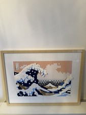 LEGO Art Hokusai The Great Wave 3D Japanese Wall Art  Lego 31208 - No Box