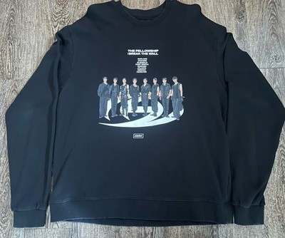 K-POP ATEEZ The Fellowship Break The Wall North America Tour Sweatshirt Adult XL