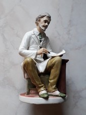 Statua Capodimonte Bisquit "Il Dottore" Scultura Giuseppe Armani?