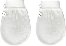 Beauty Exfoliating Glove 2 Pack Mitt Body Scrub for Bath Shower Spa Hand Exfolia
