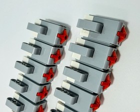 Lot of 17 LEGO MINDSTORMS: EV3 Touch Sensor   (45507) *TESTED* *RED*