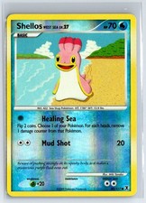 Shellos West Sea 80/111 Common Rising Rivals Pokemon Reverse Holo Near Mint