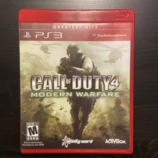 Call of Duty 4: Modern Warfare Sony PlayStation 3 PS3 Greatest Hits With Manual