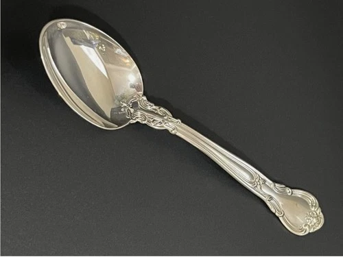 GORHAM CHANTILLY STERLING SILVER SERVING SPOON  8 1/2", NO MONOGRAMS