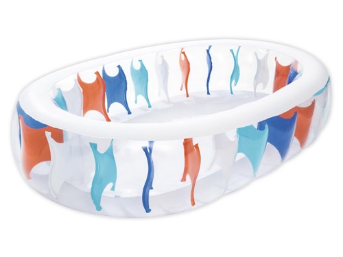 Bestway 54066 Piscina Ovale 229x152x51cm - Struttura Rinforzata e Sicura