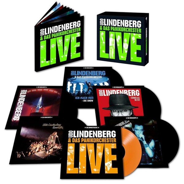 Udo Lindenberg: Live (Limited Deluxe Box) - Warner Music - (Lp / L)-image