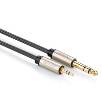 Trs Audio-Adapterkabel Miniklinke 3,5Mm - Klinke 6,35Mm 1M Grau
