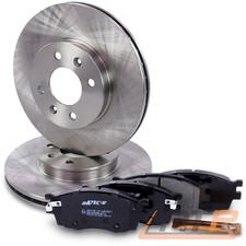 BREMSSCHEIBEN BELÜFTET Ø256 + BREMSBELÄGE VORNE FÜR KIA RIO 2 AB BJ 05