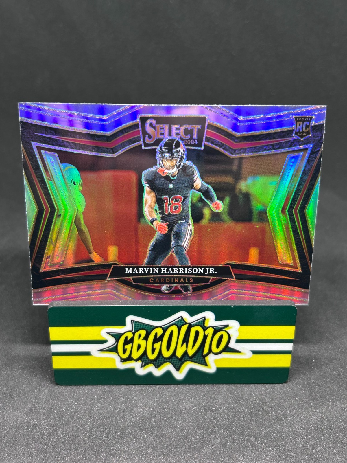 2024 Panini Select - Field Level Marvin Harrison Jr. #474 Silver Prizm (RC)