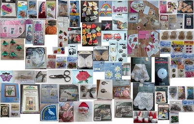 CRAFTS & SEWING Gnomes Doll Hats Buttons BeDazzler Beads Hot Iron, Etc  - U PICK