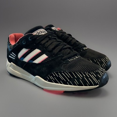 ADIDAS ORIGINALS Authentic TECH SUPER W FASHION SNEAKER SHOES BLACK  W Sz 7