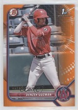2022 Bowman Prospects Orange Border 1/25 Denzer Guzman #BP-138 gp1