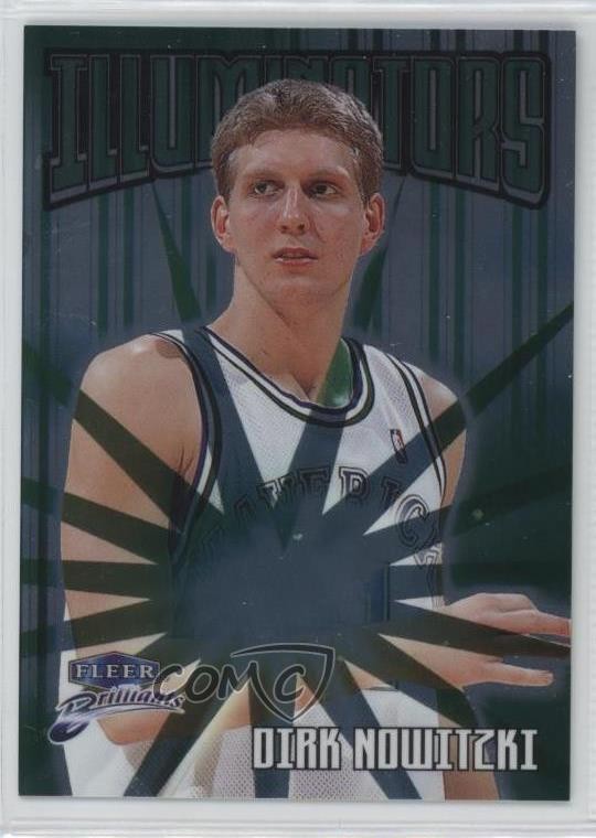 1998-99 Fleer Brilliants Illuminators Dirk Nowitzki #9I HOF 0d08