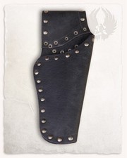 Mytholon Rob Pistolenholster Rechtshänder Leder Schwarz Larp Mittelalter #21121