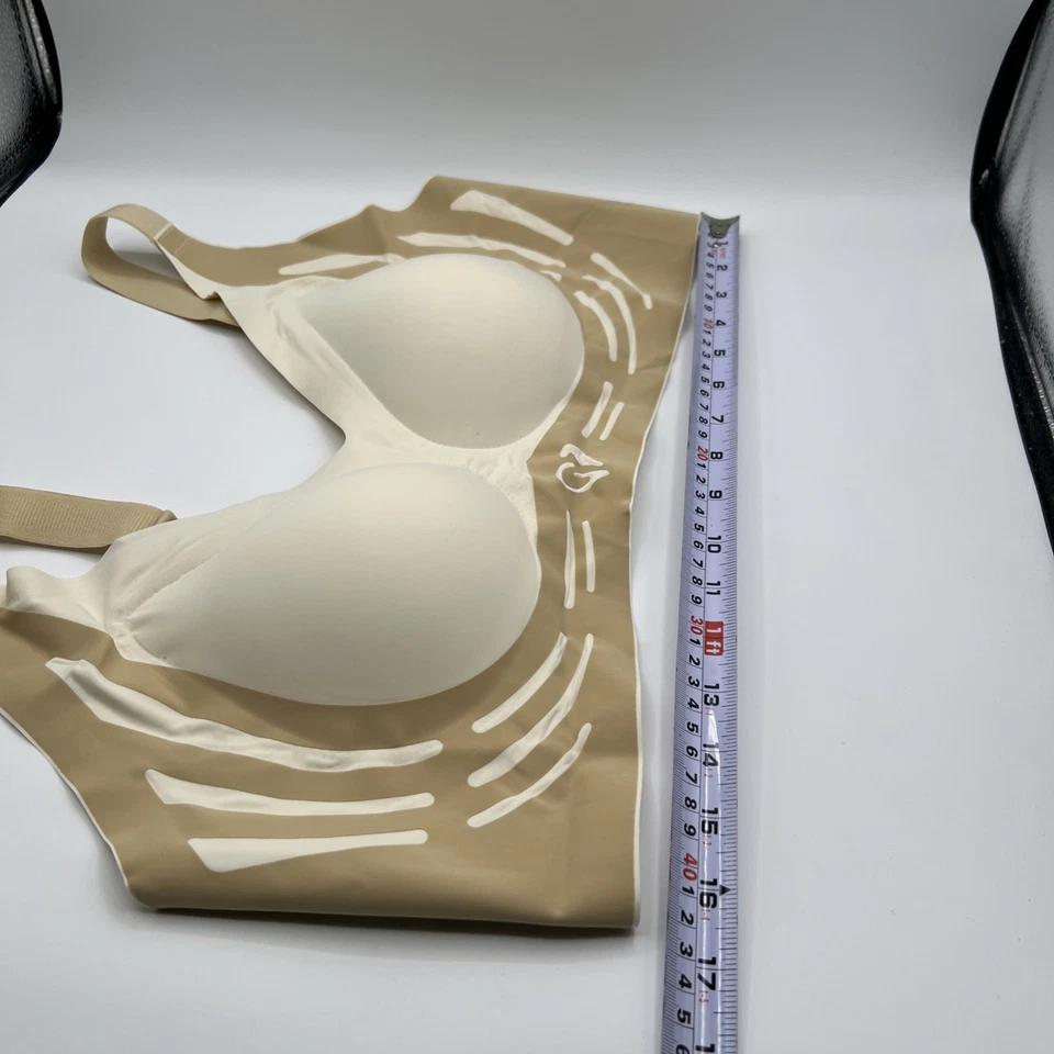 Pack Sujetador Push Up Inalámbrico de Nylon Soporte Alto Ropa Interior Sujetador Yoga Deportes 5XL Foto 4 de 4