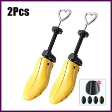2Pcs Professional Shoe Trees Adjustable Length Width Shoes Stretcher Boots.