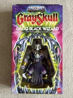 Masters of the Universe Origins Great Black Wizard Action Figure - MOTU He-Man