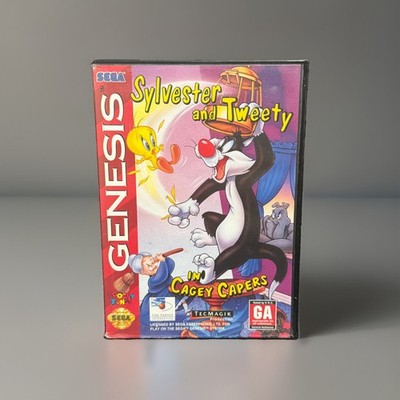 Sylvester & Tweety in Cagey Capers (Sega Genesis) - No Manual