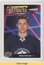 2020-21 Upper Deck UD Portraits Rookies Mikhail Berdin #P-87 READ 0s9c