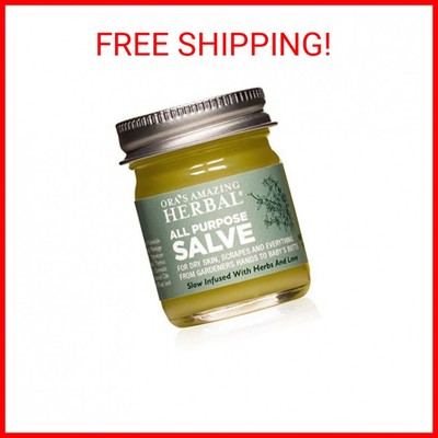 Ora's Amazing Herbal All Purpose Salve, Natural Healing Ointment, Tea Tree Balm,