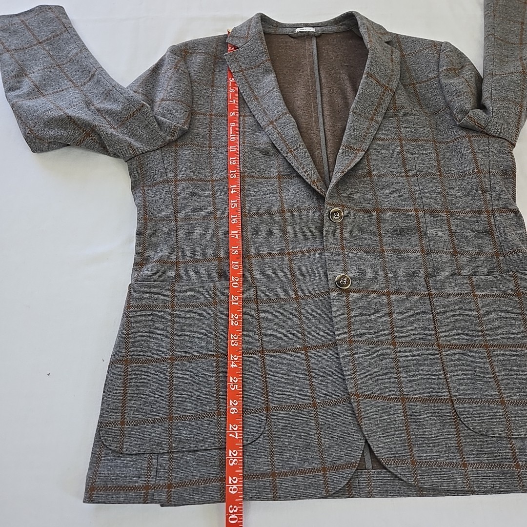 Peter Millar Unstructured Blazer Window Pane Plai… - image 15