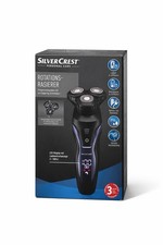 Rotationsrasierer Nassrasur Trockenrasur SilverCrest SRR3.7 Präzision Rasierer