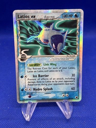 2006 Pokemon EX Dragon Frontiers Latios ex (Delta Species) 96/101 Ultra Rare DMG