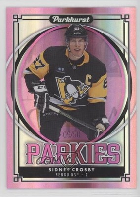 2023-24 Upper Deck Parkhurst Parkies Pink 9/50 Sidney Crosby #P-35 18lg