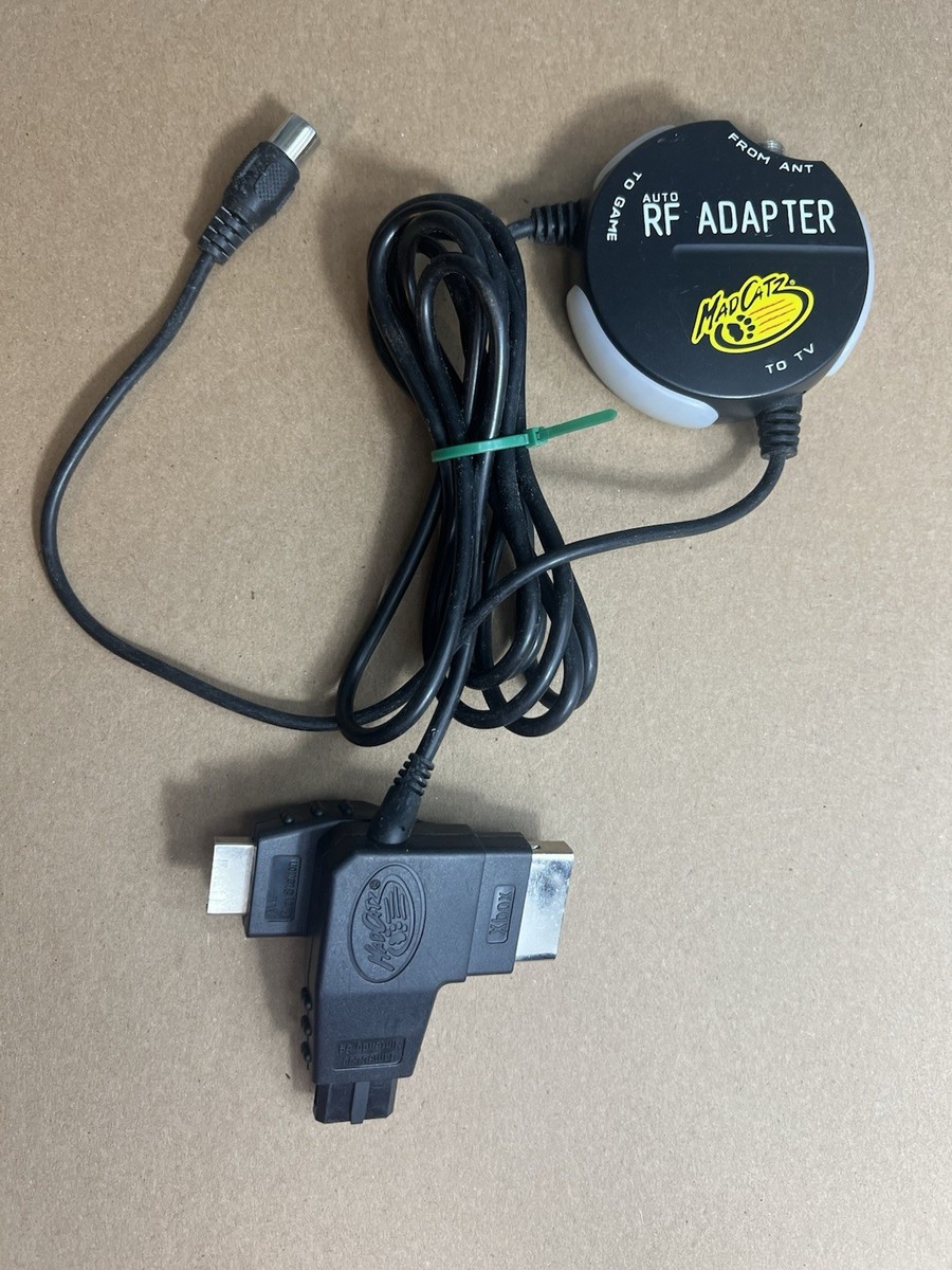Mad Catz Universal Auto RF Adapter Xbox Nintendo 64 GameCube