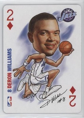 2006-07 All Pro Deal Playing Cards Deron Williams #2D 1ua7