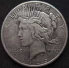 1926 Peace Dollar $1 90% Silver US Coin Circulated Philadelphia Mint