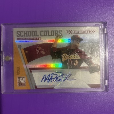 PLEASE READ Magic Johnson Auto ERROR Jordan Swagerty 2010 Elite Extra #103/149