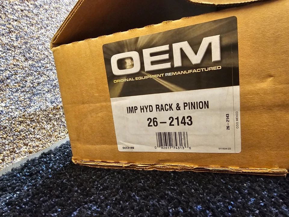 Engranaje de piñón y cremallera de dirección asistida 26-2143 para Dodge Dakota Raider 2005-2010 Foto 2 de 4