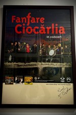 Fanfare Ciorcalia - Best of Gypsy Brass Signed In Concert Poster 2012