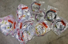 Lot of 42 ALLEN TEL PRODUCTS CAT6 PATCH CABLE AT1601-YL AT1603-P AT1610-BK