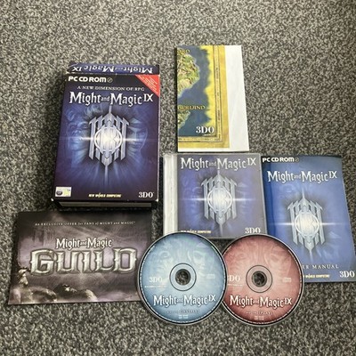 PC CD-ROM 3DO Spiel * Might & Magic IX 9 * Big Box Edition sehr guter Zustand komplett